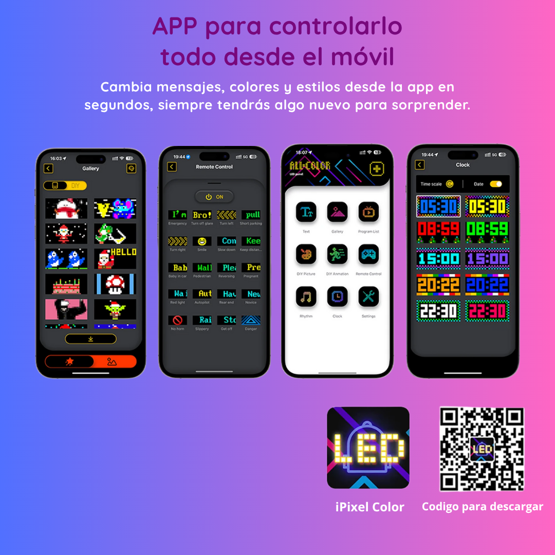 Gorra Led